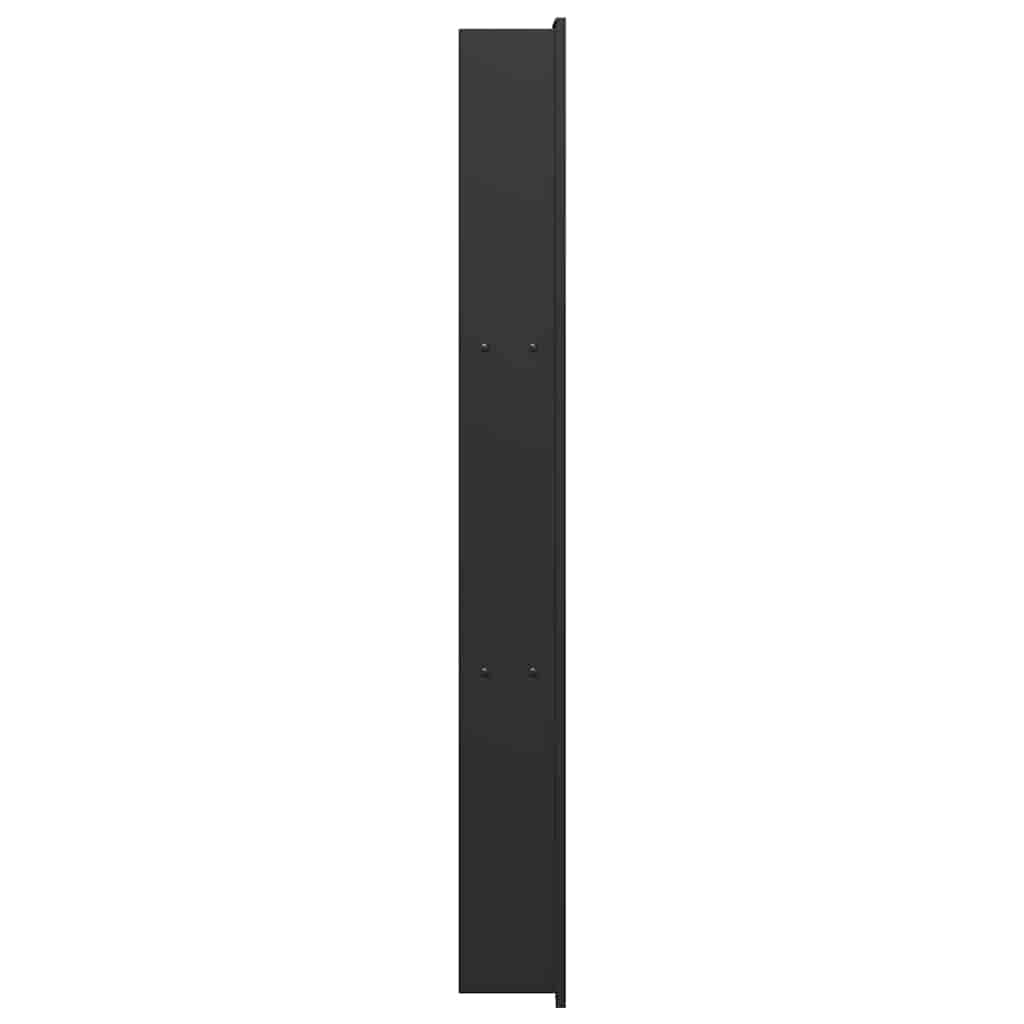 Nicchia per doccia Nero 90 x 20 x 9,5 cm Acciaio inossidabile | homemem39