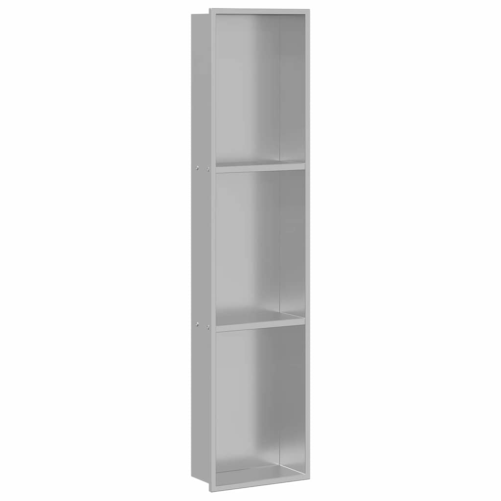 Nicchia per doccia Argento 90 x 20 x 9,5 cm | homemem39