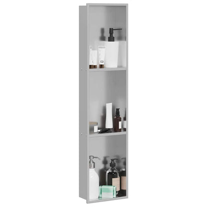 Nicchia per doccia Argento 90 x 20 x 9,5 cm | homemem39
