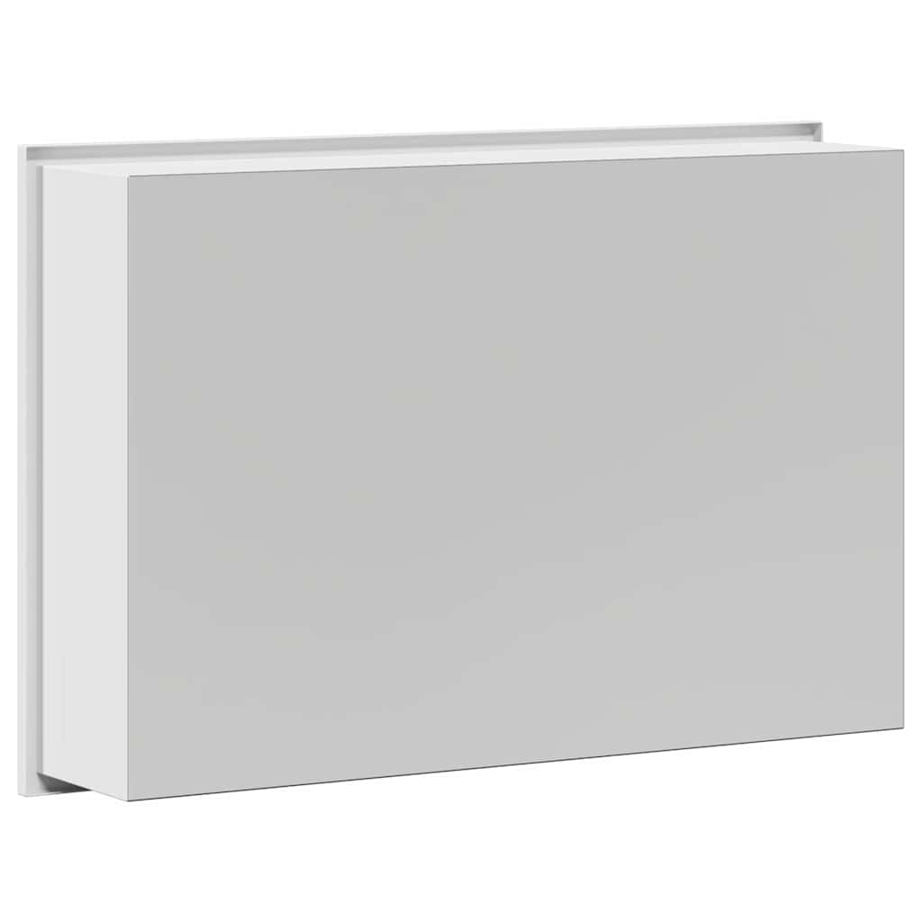 Nicchia per doccia Bianco 45 x 30 x 9,5 cm Acciaio inossidabile | homemem39