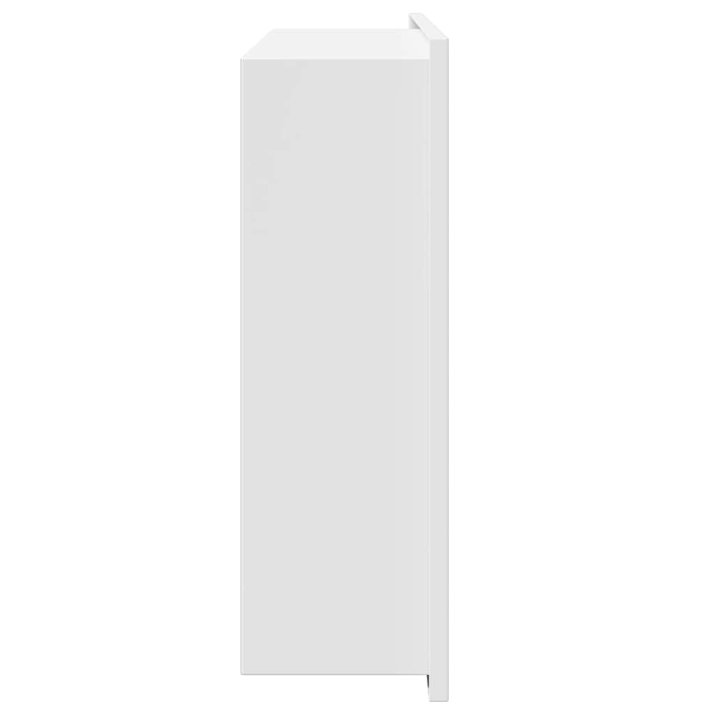 Nicchia per doccia Bianco 45 x 30 x 9,5 cm Acciaio inossidabile | homemem39