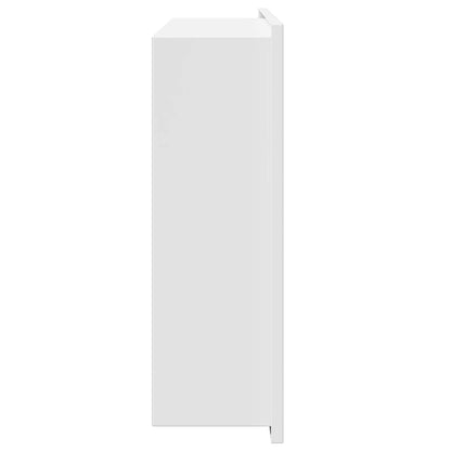 Nicchia per doccia Bianco 45 x 30 x 9,5 cm Acciaio inossidabile | homemem39