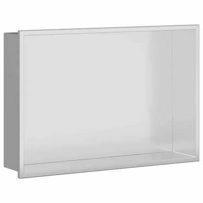 Nicchia per doccia Argento 45 x 30 x 9,5 cm | homemem39