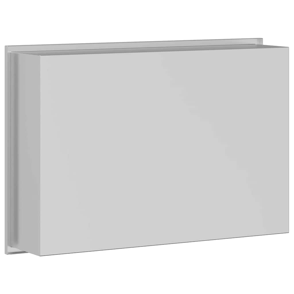 Nicchia per doccia Argento 45 x 30 x 9,5 cm | homemem39