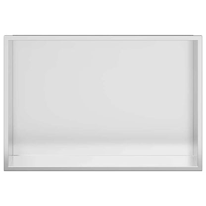 Nicchia per doccia Argento 45 x 30 x 9,5 cm | homemem39