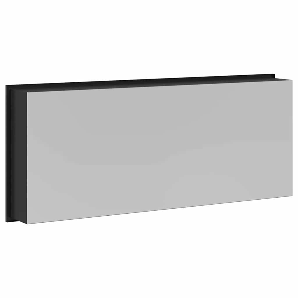 Nicchia per doccia Nero 75 x 30 x 9,5 cm Acciaio inossidabile | homemem39