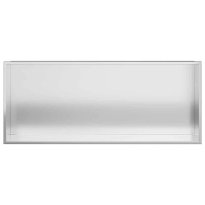 Nicchia per doccia Argento 75 x 30 x 9,5 cm | homemem39