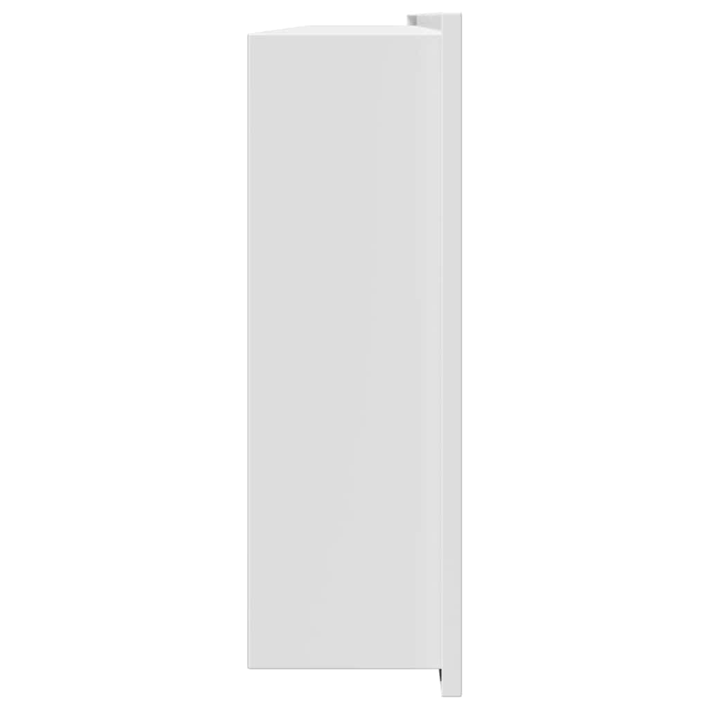 Nicchia per doccia Bianco 90 x 30 x 9,5 cm Acciaio inossidabile | homemem39