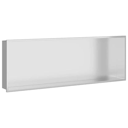 Nicchia per doccia Argento 90 x 30 x 9,5 cm | homemem39