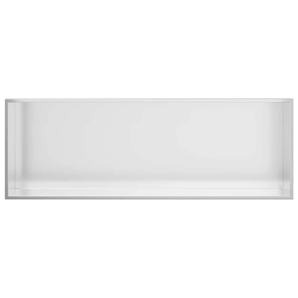 Nicchia per doccia Argento 90 x 30 x 9,5 cm | homemem39