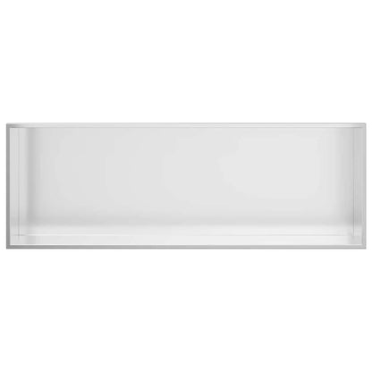 Nicchia per doccia Argento 90 x 30 x 9,5 cm | homemem39
