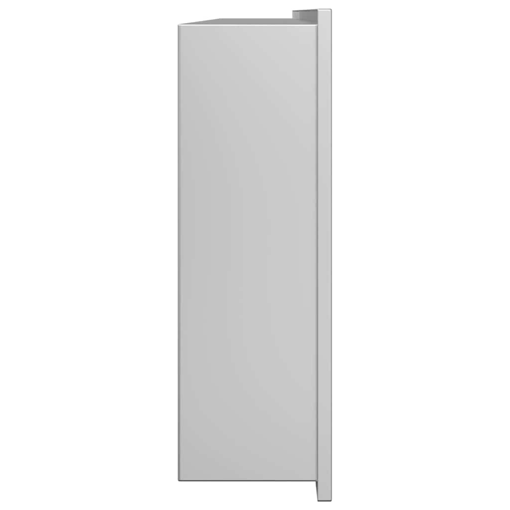 Nicchia per doccia Argento 90 x 30 x 9,5 cm | homemem39