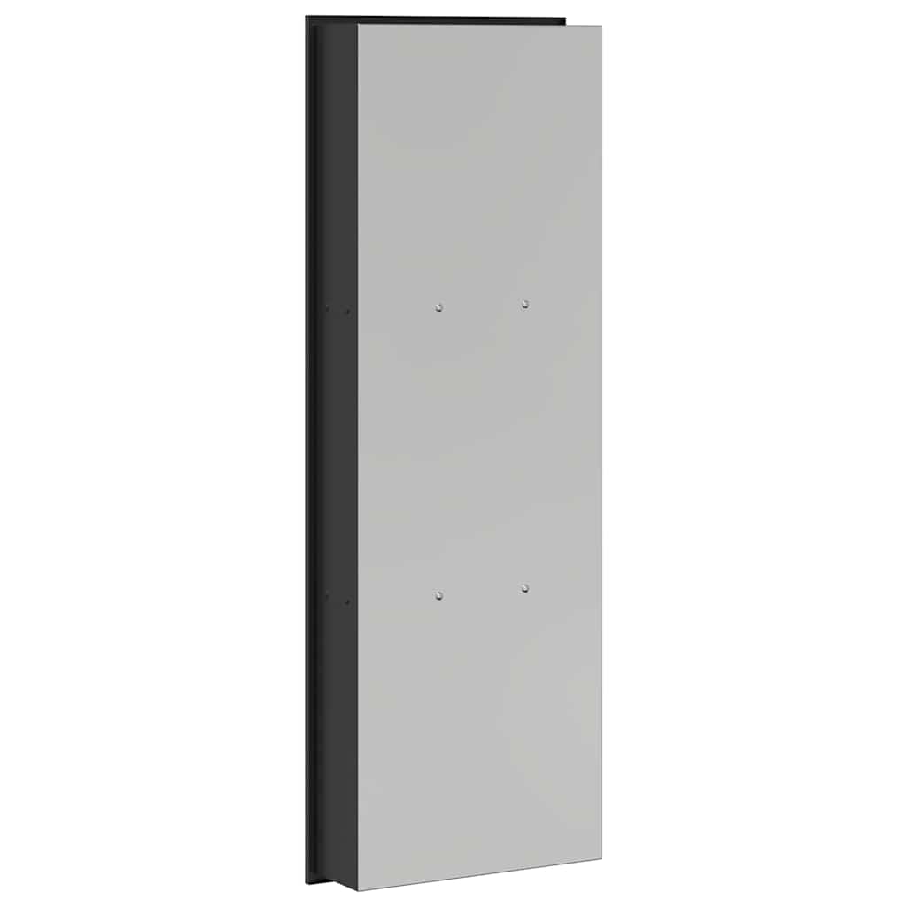 Nicchia per doccia Nero 92 x 32 x 10 cm Acciaio inossidabile | homemem39