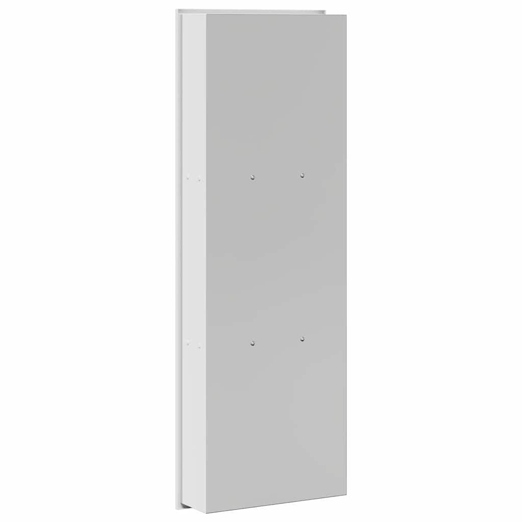 Nicchia per doccia Bianco 90 x 30 x 9,5 cm Acciaio inossidabile | homemem39