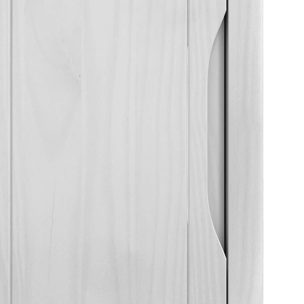 Armadio da bagno a muro con porta FLORO Bianco 35 x 30 x 60 cm | homemem39