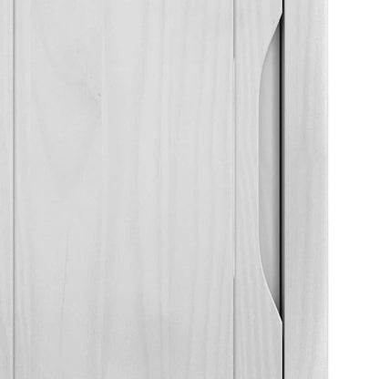 Armadio da bagno a muro con porta FLORO Bianco 35 x 30 x 60 cm | homemem39