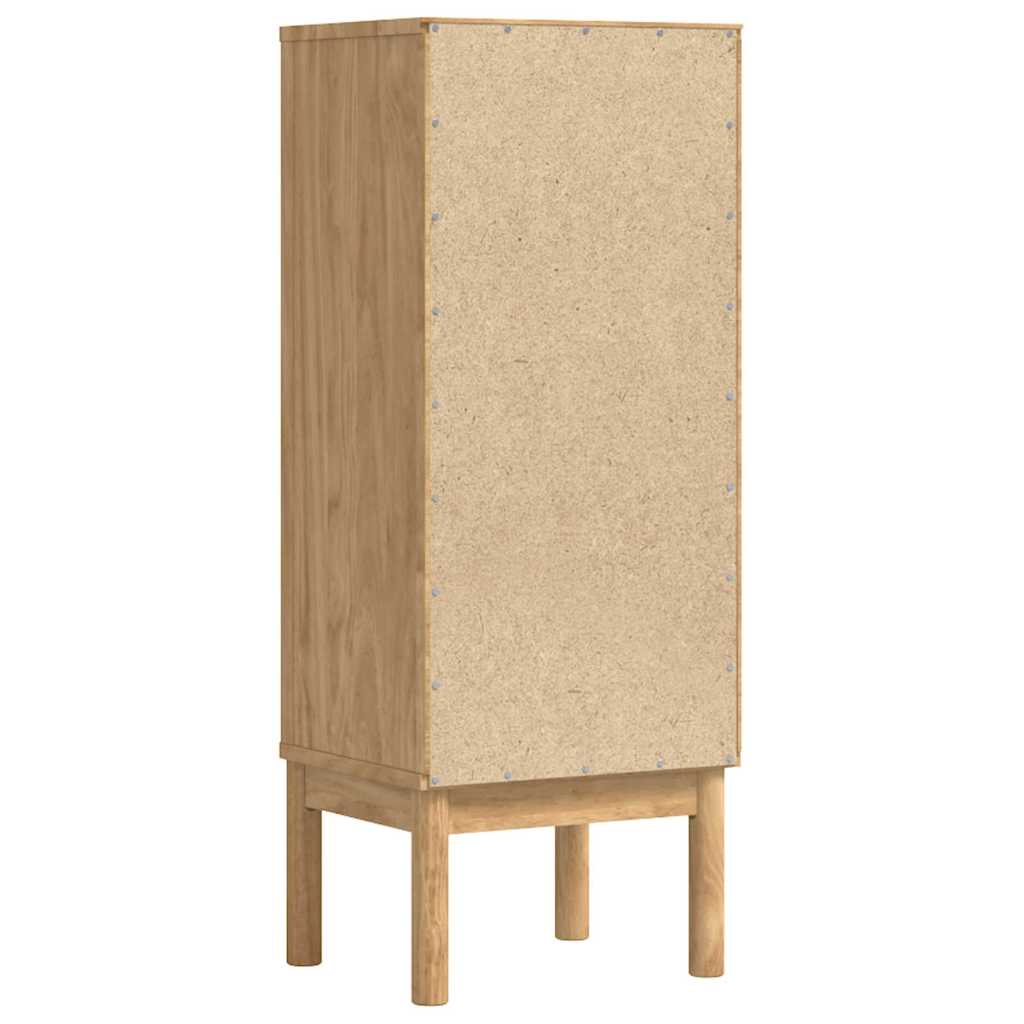 Mobile da Bagno con porta FLORO Marrone cerato 35 x 30 x 90 cm | homemem39