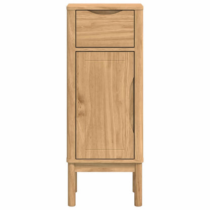 Mobile da Bagno con porta FLORO Marrone cerato 35 x 30 x 90 cm | homemem39