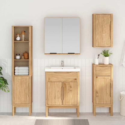 Mobiletto bagno alto FLORO Marrone cerato 35 x 30 x 160 cm | homemem39