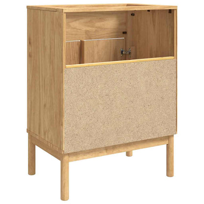 Armadio per Lavabo da Bagno FLORO Cera marrone 60 x 40 x 80 cm