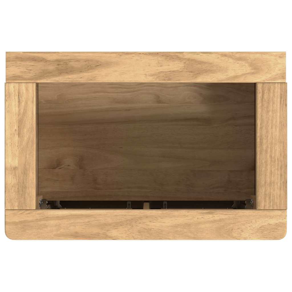 Armadio per Lavabo da Bagno FLORO Cera marrone 60 x 40 x 80 cm