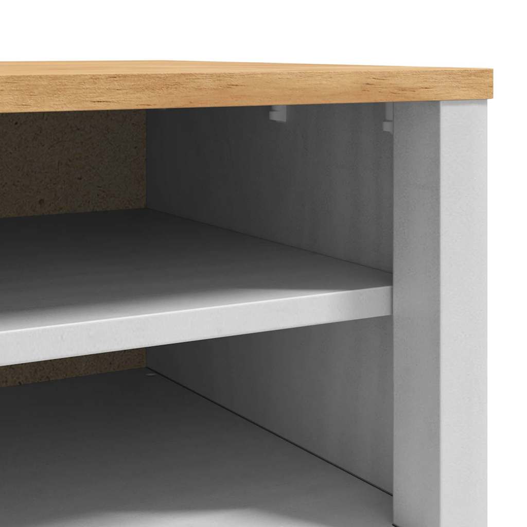 Panchina per corridoio FLORO Bianco 115 x 40 x 45 cm | homemem39
