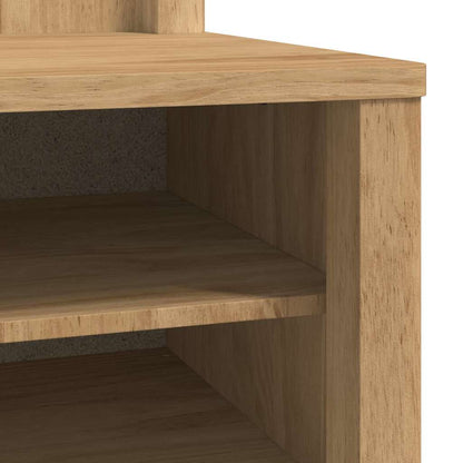 Armadio per corridoio FLORO Marrone cerato 50 x 40 x 158 cm | homemem39