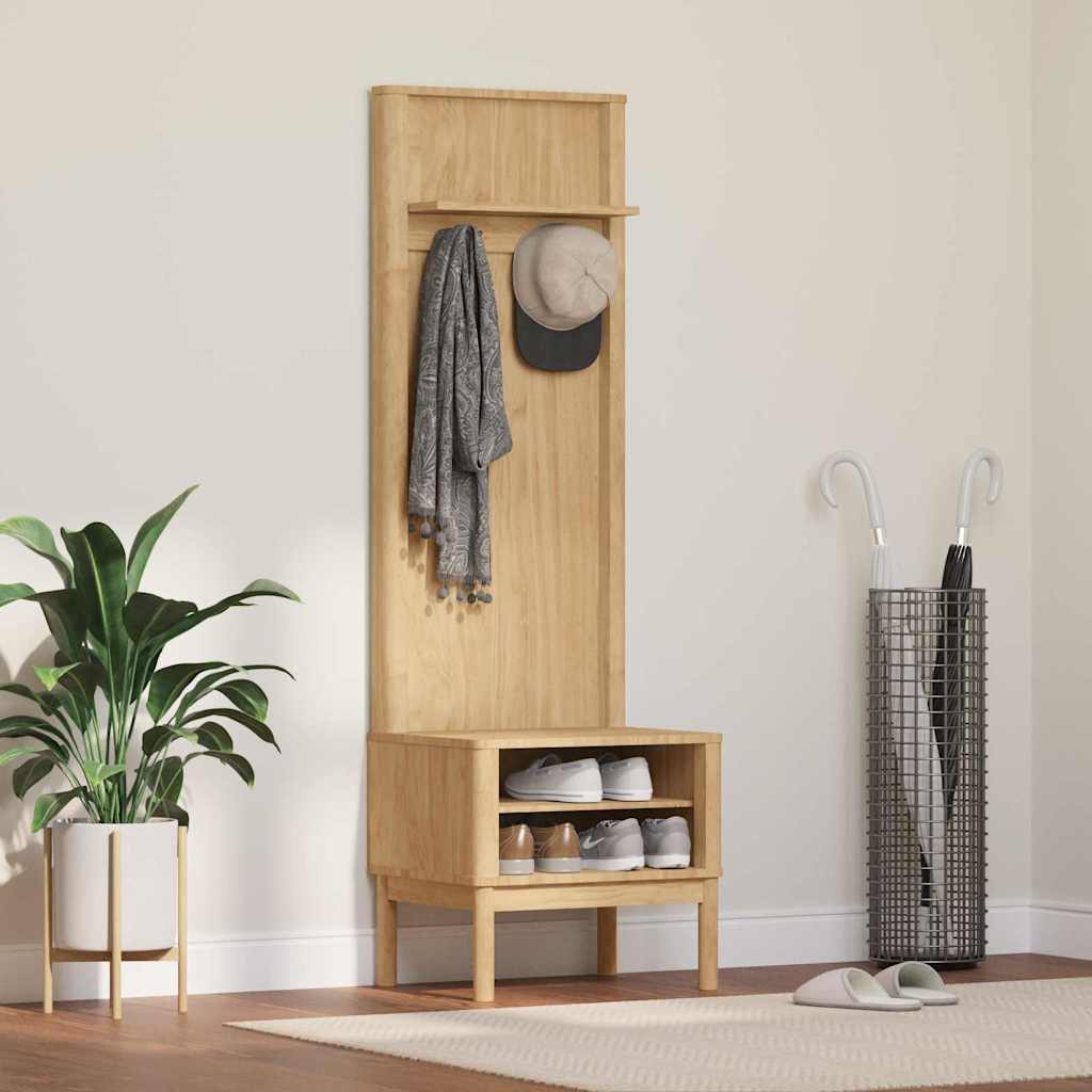 Armadio per corridoio FLORO Marrone cerato 50 x 40 x 158 cm | homemem39