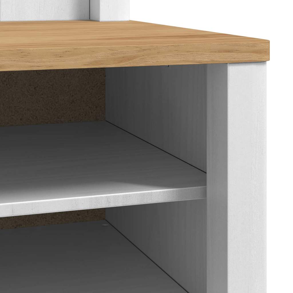 Armadio per corridoio FLORO Bianco 50 x 40 x 158 cm | homemem39