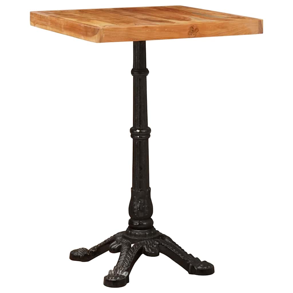 Tavolo da bistrot 50 x 50 x 76 cm Legno di Acacia Massello | homemem39
