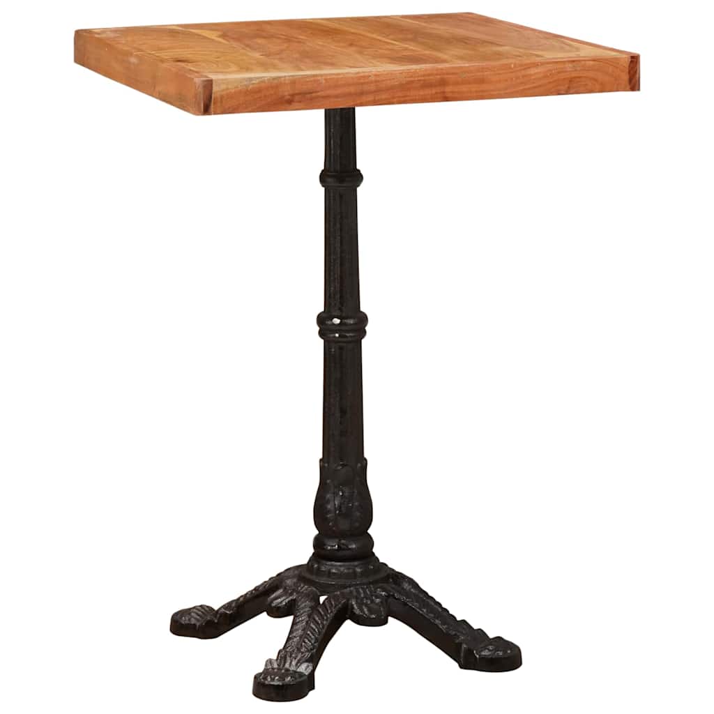Tavolo da bistrot 50 x 50 x 76 cm Legno di Acacia Massello | homemem39