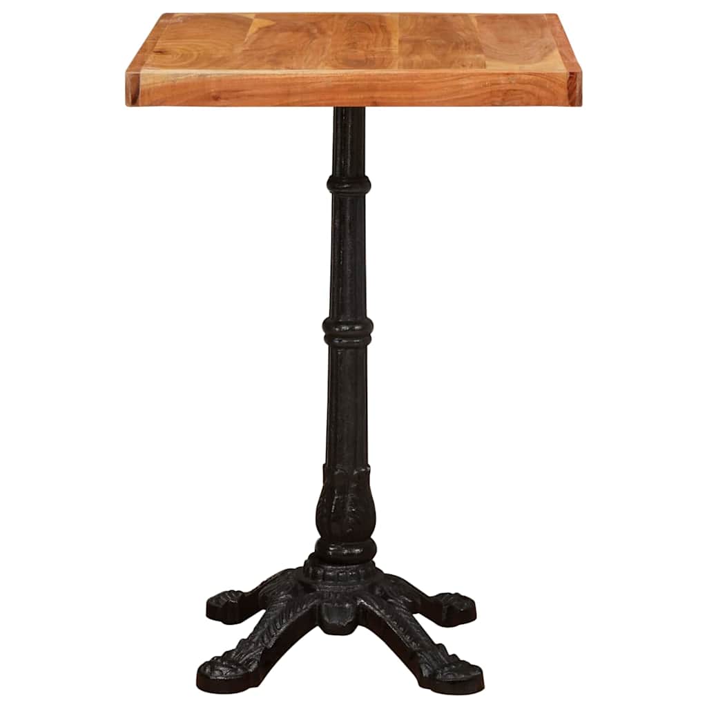 Tavolo da bistrot 50 x 50 x 76 cm Legno di Acacia Massello | homemem39