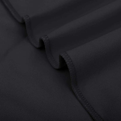 Asciugamani Sportivi 2 pcs Nero 140 x 70 cm