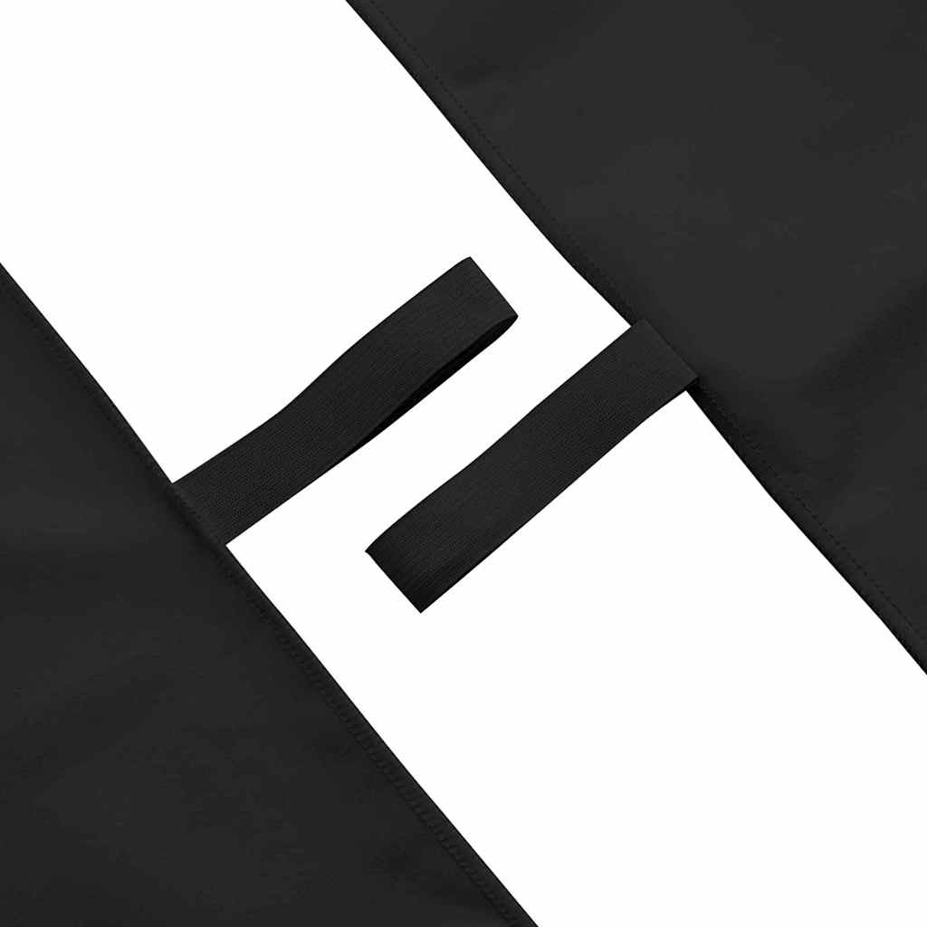 Asciugamani Sportivi 2 pcs Nero 200 x 100 cm