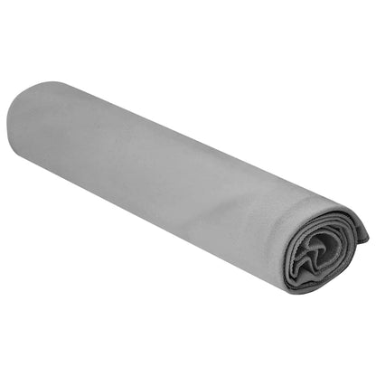 Asciugamani Sportivi 2 pcs Grigio scuro 100 x 50 cm