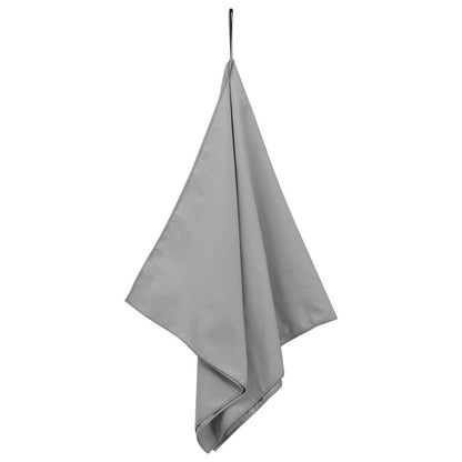 Asciugamani Sportivi 2 pcs Grigio scuro 100 x 50 cm