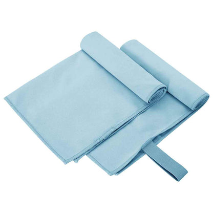 Asciugamani Sportivi 2 pcs Blu 50 x 30 cm