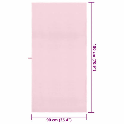 Asciugamani Sportivi 2 pcs Rosa 180 x 90 cm