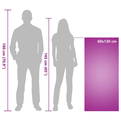 Asciugamani per Sedia Outdoor 2 pcs Grigio scuro 130 x 60 cm