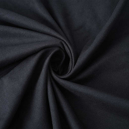 Asciugamani per lettino 2 pcs Nero 210 x 75 cm