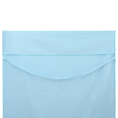 Asciugamani per lettino 2 pcs Blu 210 x 75 cm