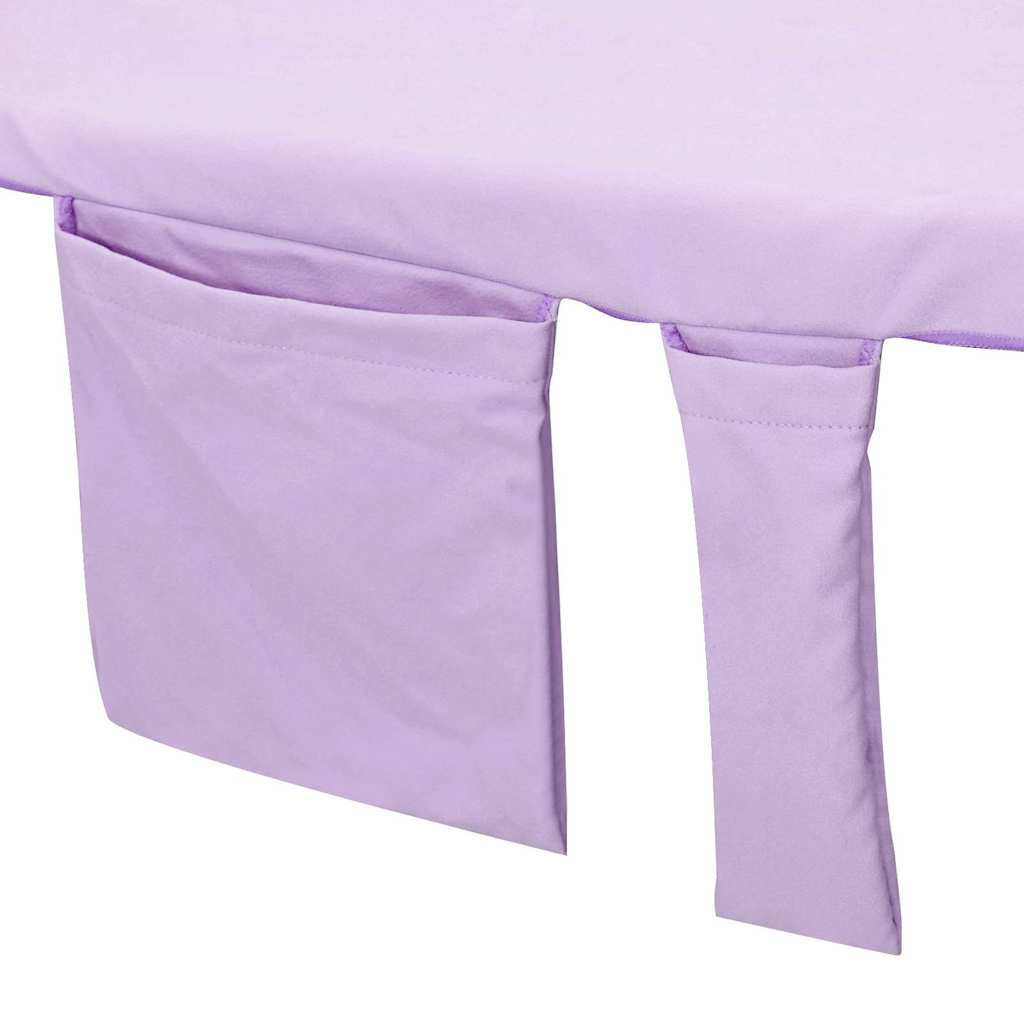 Asciugamani per lettino 2 pcs Viola 210 x 75 cm