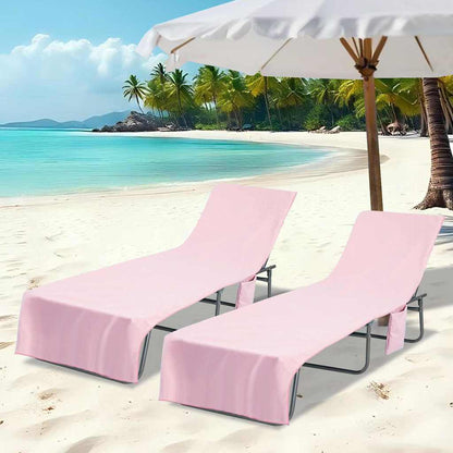 Asciugamani per lettino 2 pcs Rosa 210 x 75 cm