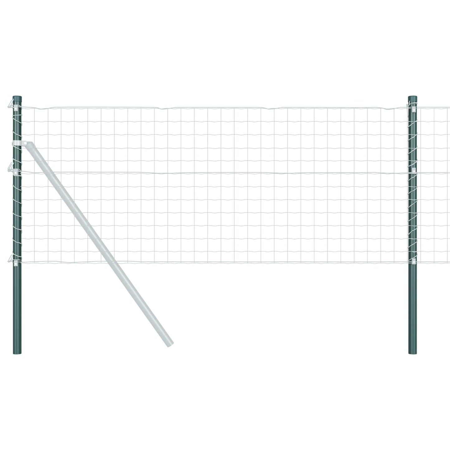 Palo della recinzione 2 pcs Verde 70 cm | homemem39