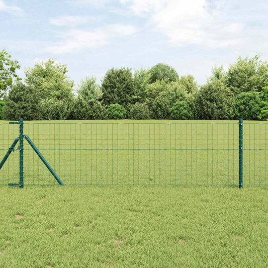 Palo della recinzione 12 pcs Verde 100 cm | homemem39