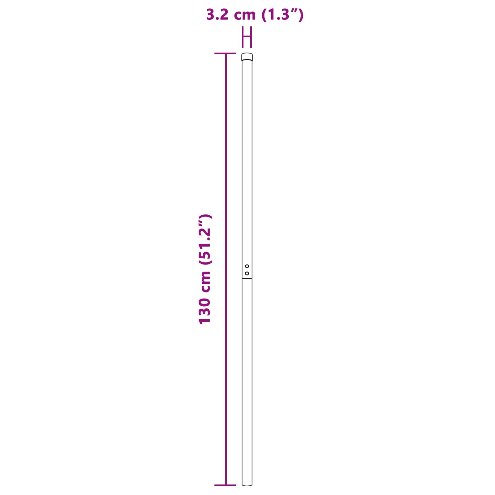Palo della recinzione 2 pcs Verde Acciaio Verniciato a Polvere | homemem39