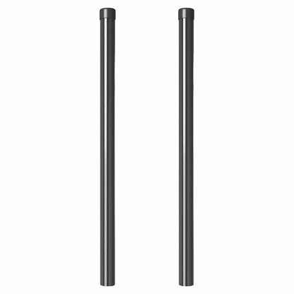 Palo della recinzione 2 pcs Grigio 80 cm | homemem39