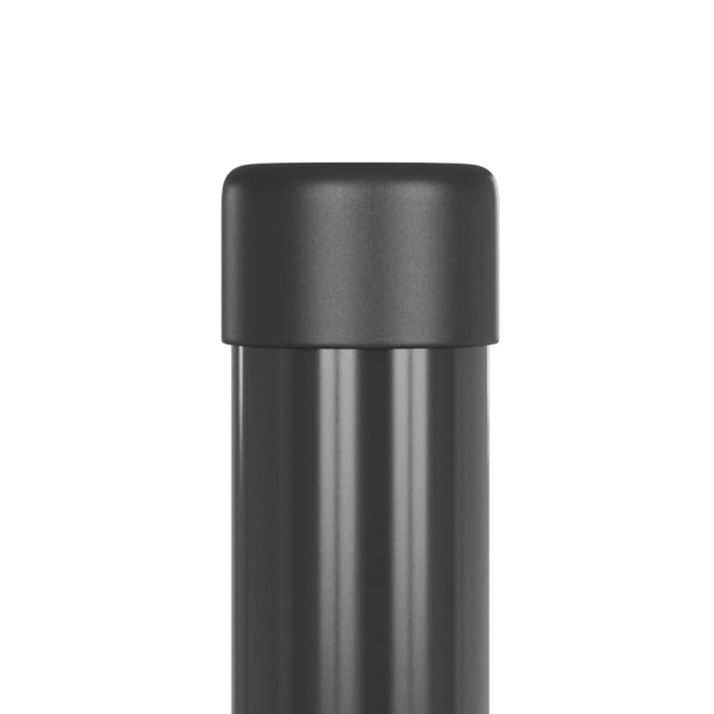 Palo della recinzione 2 pcs Grigio 110 cm | homemem39
