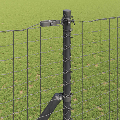 Palo della recinzione 12 pcs Grigio | homemem39