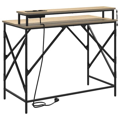 Scrivania Rovere Sonoma 100 x 50 x 86,5 cm Legno multistrato | homemem39